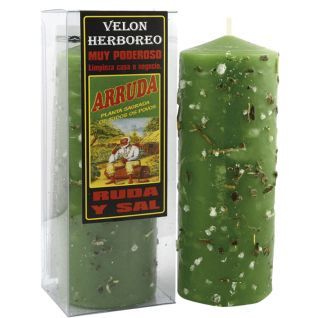 Velón Herboreo Ruda y Sal